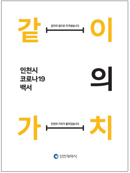 인천시, 3년간 기록 담은 '코로나19 백서' 발간