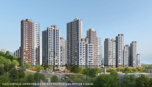 두산위브더제니스 센트럴 원주_투시도