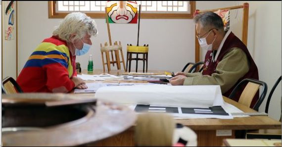 리기태 방패연 명장, 네덜란드 아티스트에게 전통 연 가르쳐