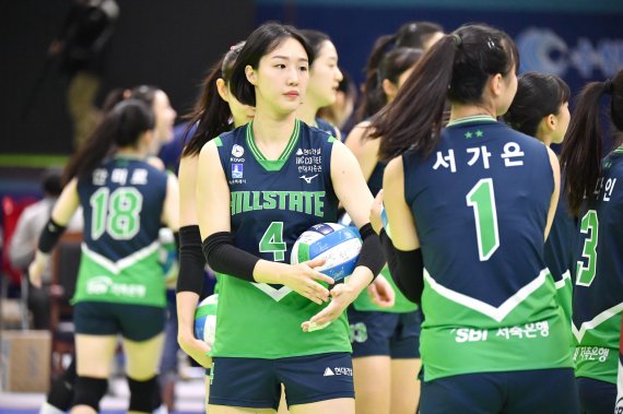 [서울=뉴시스]현대건설 황연주. 2022.11.17. (사진=한국배구연맹 제공) *재판매 및 DB 금지