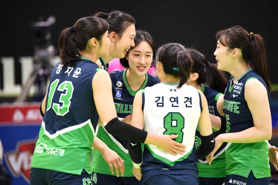 [서울=뉴시스]현대건설 황연주. 2022.11.17. (사진=한국배구연맹 제공) *재판매 및 DB 금지