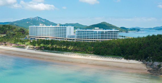 신안 라마다프라자호텔&씨원리조트 자은도 전경. (사진=전남도 제공)