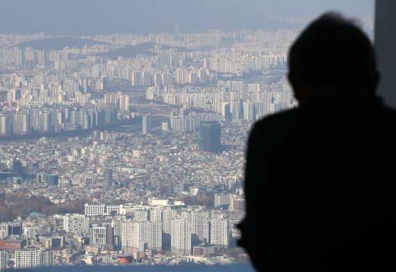 사진은 20일 오후 서울 시내 아파트 단지의 모습. 2022.11.20/뉴스1 ⓒ News1 김진환 기자