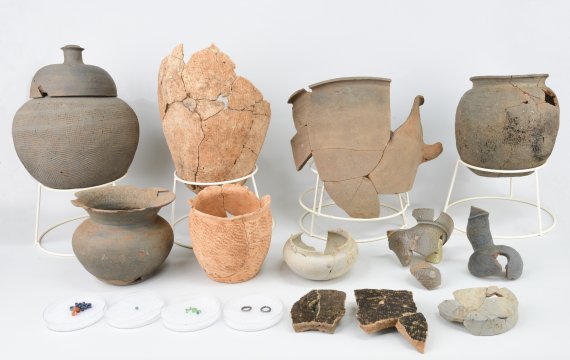 함평 마산리 표산고분군 주요 출토 유물. (국립나주문화재연구소 제공)