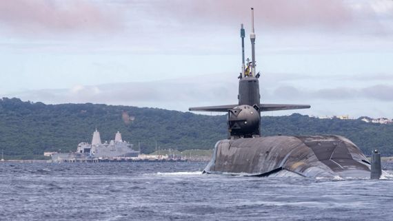 미 인도태평양사령부는 24일 오하이오급 유도미사일 잠수함인 미시간(SSGN-727)함이 지난 10일 오키나와 근처에서 잠시 머물렀다며 사진을 공개했다. 사진=미 인도태평양사령부