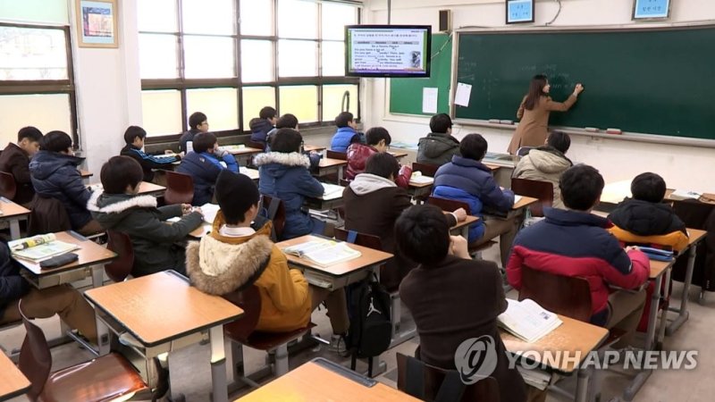 중학생 교실 모습 /사진=연합뉴스 제공