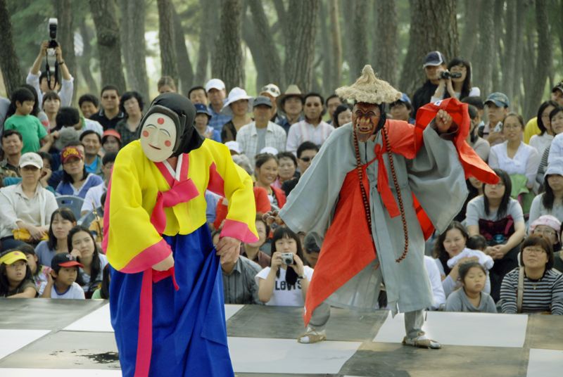 한국의 탈춤, 유네스코 무형문화유산에 등재