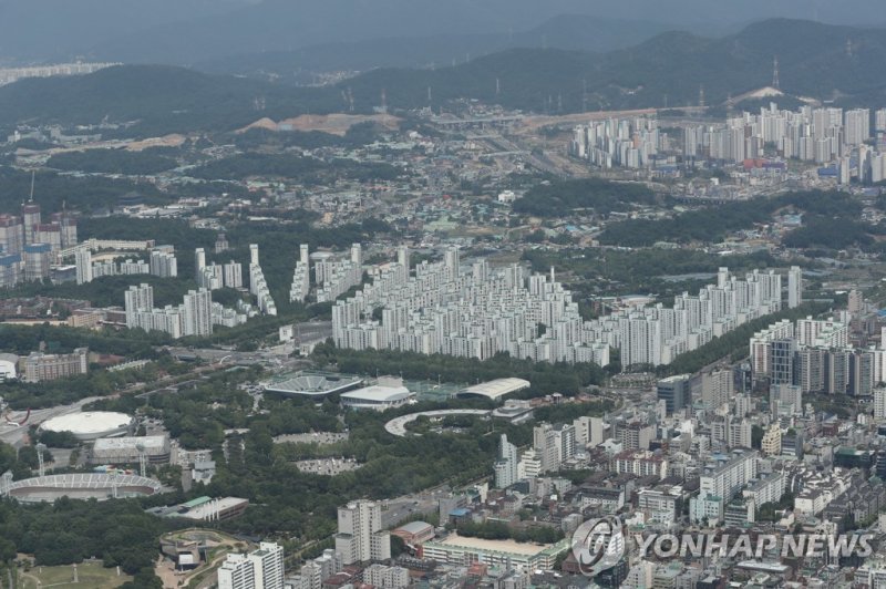 올림픽선수촌아파트 (서울=연합뉴스) 조보희 기자 = 송파구 방이동 올림픽선수촌아파트. 2022.5.24