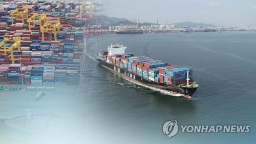 무역 선박과 컨테이너 (CG) [연합뉴스TV 제공]