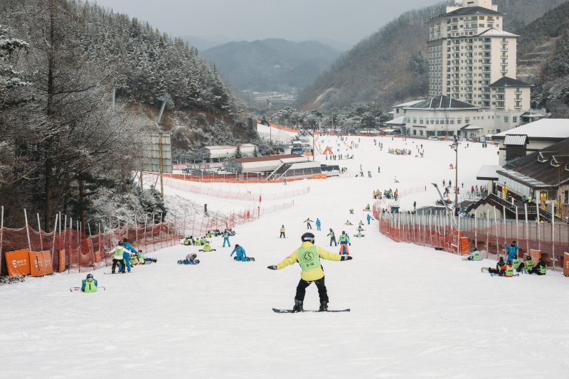 엘리시안강촌 스키장