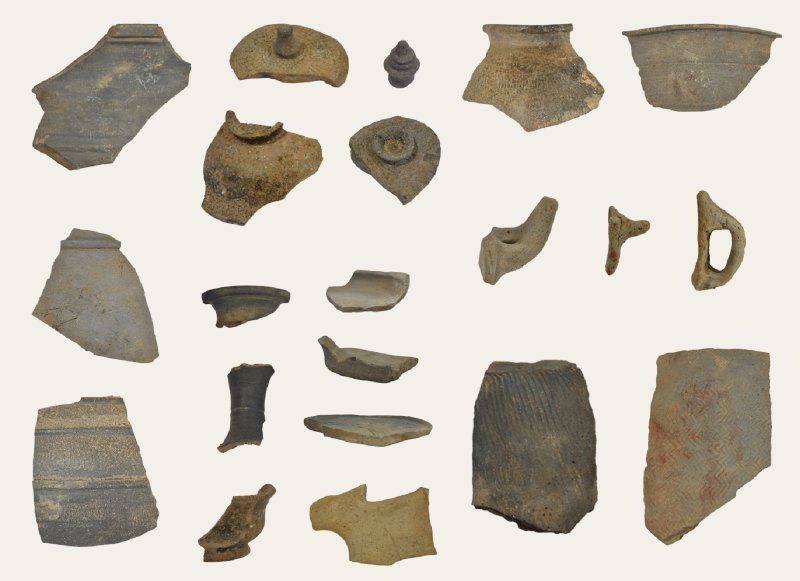 영암군 군서면 마산리 토기요지에서 발굴된 유물(영암군 제공)/뉴스1