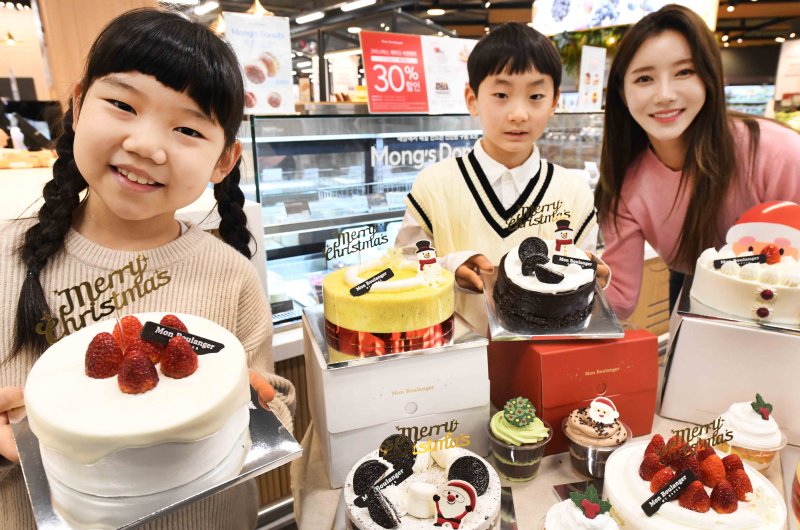 성탄 케이크 가격 양극화…"마트 1만원 '반값 케이크' 어떨까"