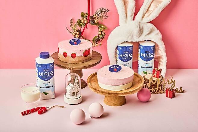 GS25가 올해 선보이는 한정판 크리스마스 홀케익(GS25 제공).