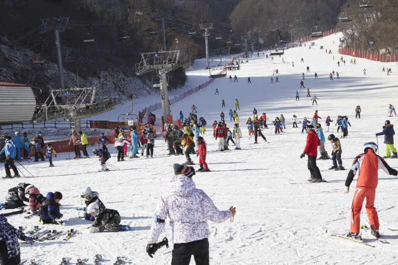 엘리시안 강촌 스키장이 오는 7일 문을 열고 겨울 시즌을 시작한다.(엘리시안 리조트 제공)/뉴스1