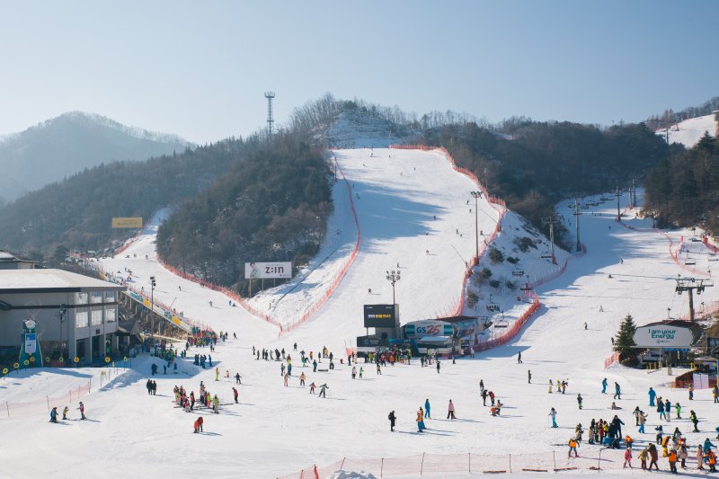 엘리시안 강촌 스키장.(엘리시안 리조트 제공)/뉴스1