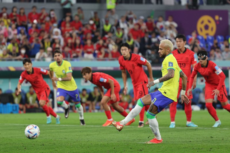 브라질과의 격차는 컸다. 하지만 그들은 골을 넣었고, 끝까지 노력했다 [2022 카타르]