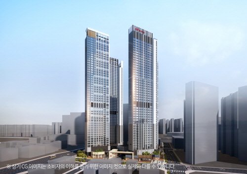 힐스테이트 불당 더원_투시도