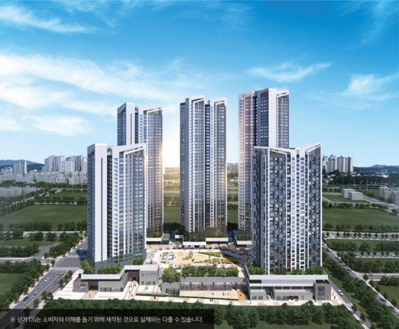 [해링턴 플레이스 테크노폴리스 투시도(제공_효성중공업)]