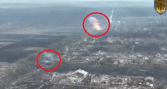 러시아 탱크 한방에 박살난 현장, 영상 보니... 소름