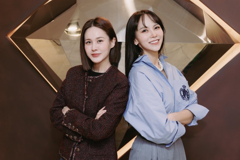 뮤지컬 '물랑루즈!'에서 주인공 사틴 역으로 더블 캐스팅된 아이비(왼쪽)와 김지우. CJ ENM 제공