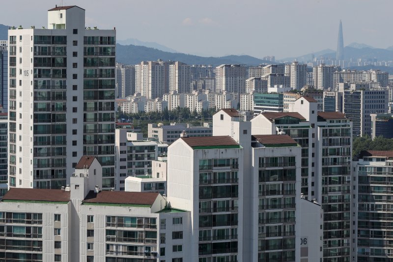 지난 2021년 경기도 성남시 분당구의 아파트 단지 모습. 뉴스1 제공