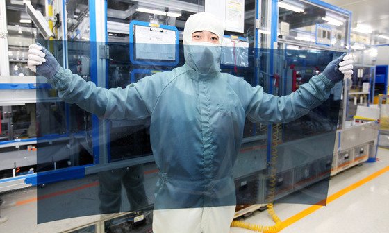 LCD 패널(LG디스플레이 제공).