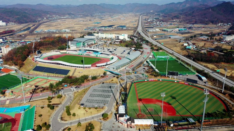 충북 보은군 보은읍 소재 스포츠파크 전경. (보은군 제공)