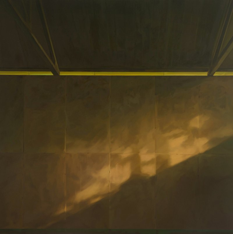 정보영 Jeong Boyoung, Shallow space, 181.5x181.5cm, Oil on canvas, 2021 (1) (2) *재판매 및 DB 금지