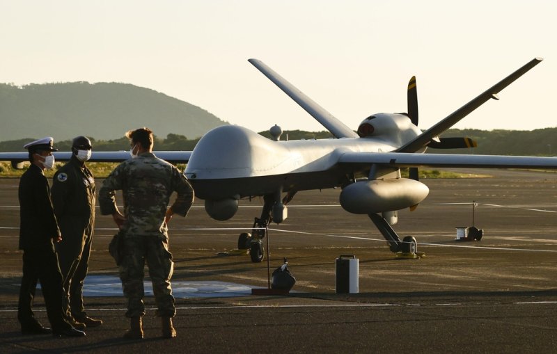 무인기 MQ-9 '리퍼' [교도 연합뉴스 자료사진. 재판매 및 DB 금지]