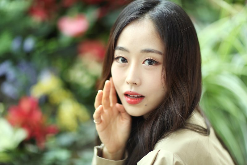 러블리즈 출신 가수 이수정이 12일 서울 종로구 뉴스1 사옥에서 열린 인터뷰에 앞서 포즈를 취하고 있다. 뉴스1 ⓒ News1 권현진 기자