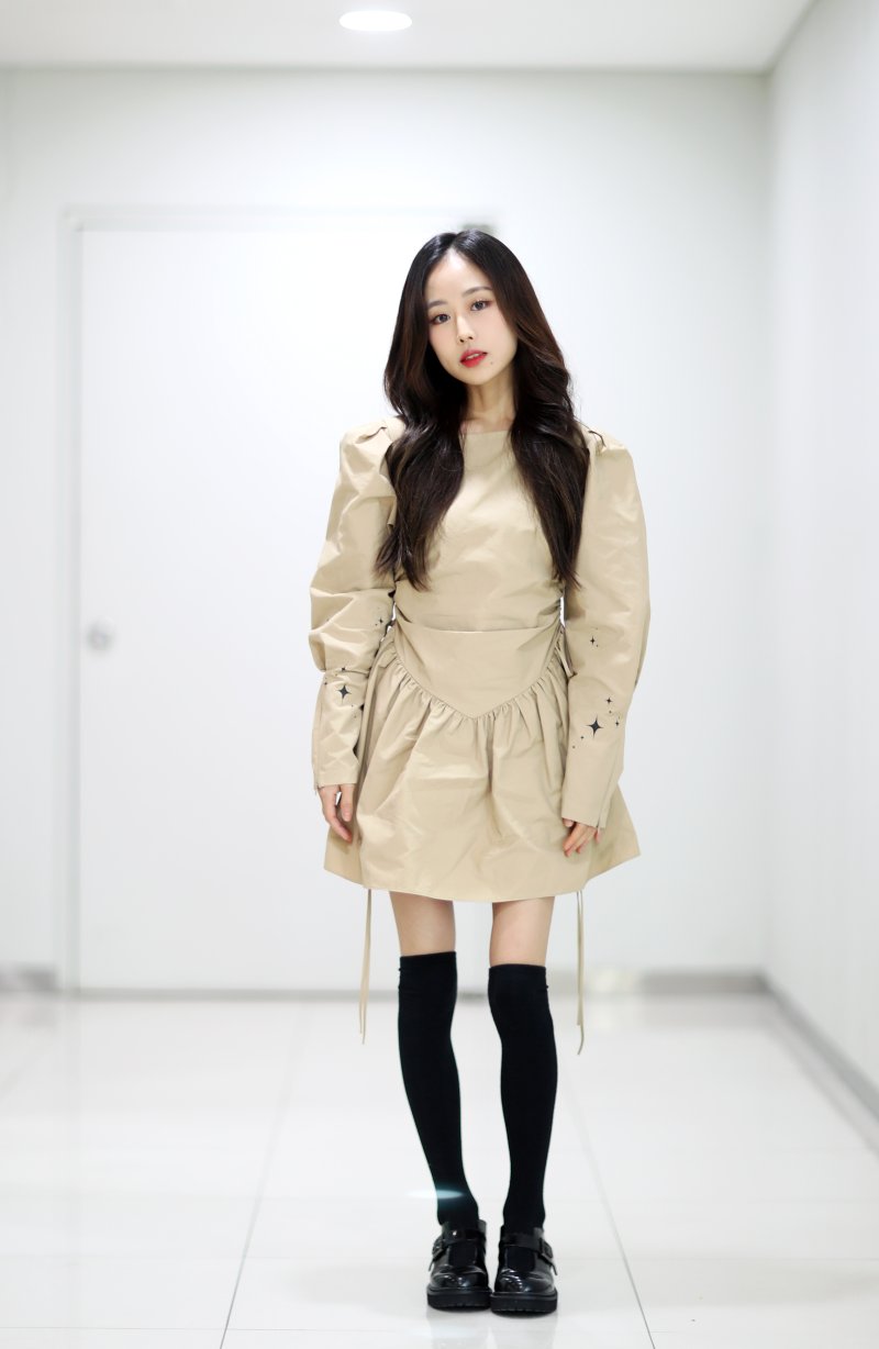 러블리즈 출신 가수 이수정이 12일 서울 종로구 뉴스1 사옥에서 열린 인터뷰에 앞서 포즈를 취하고 있다. 뉴스1 ⓒ News1 권현진 기자