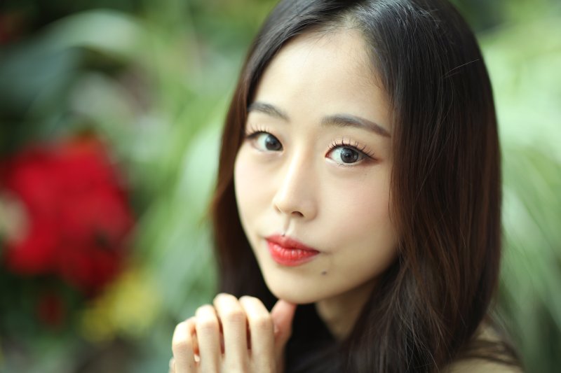 러블리즈 출신 가수 이수정이 12일 서울 종로구 뉴스1 사옥에서 열린 인터뷰에 앞서 포즈를 취하고 있다.. 뉴스1 ⓒ News1 권현진 기자