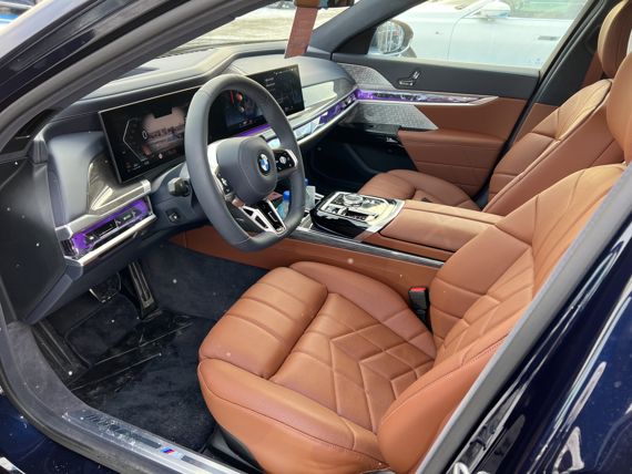 BMW 뉴 7시리즈 실내 모습. 사진=최종근 기자