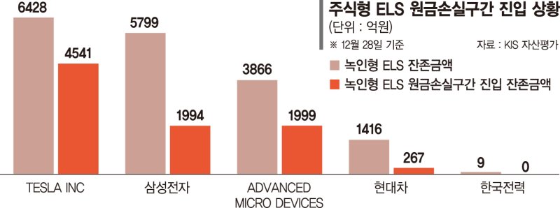 테슬라 ELS 하룻밤 새 1700억 증발 위기… 잠 못드는 투자자 [마켓워치]