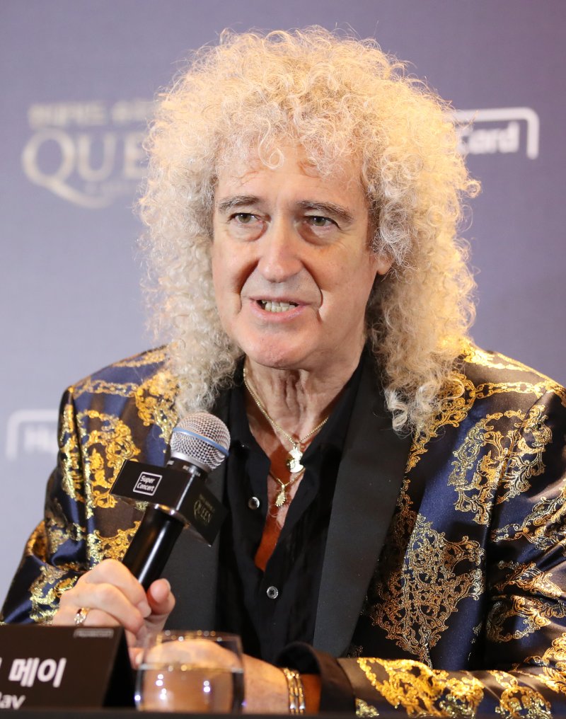 밴드 퀸(QUEEN)의 브라이언 메이(Brian May)ⓒ News1 권현진 기자