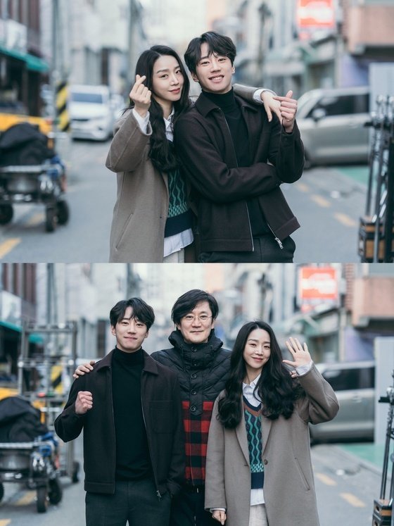 '용감한 시민'의 신혜선 이준영 박진표 감독ⓒ 뉴스1