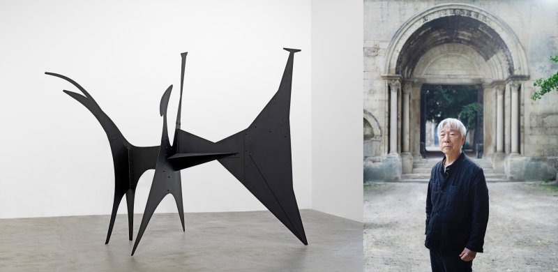 알렉산더 칼더(1898-1976) 〈Black Beast〉 1940 Sheet metal, bolts, and paint 261.6 x 414 x 199.4 cm Image courtesy of Calder Foundation, New York / Art Resource, New Yorkⓒ 2021 Calder Foundation, New York / Artists Rights Society (ARS), New York / SACK, Seoul사진: Ken Adlard © Calder Foundation, New York 이미지 제