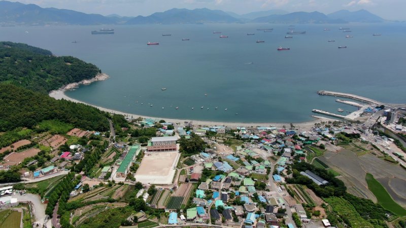 여수 만흥동 전경. 전남도 제공