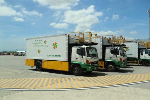 대만 공항의 EGAS 소속 차량 [촬영 김철문]