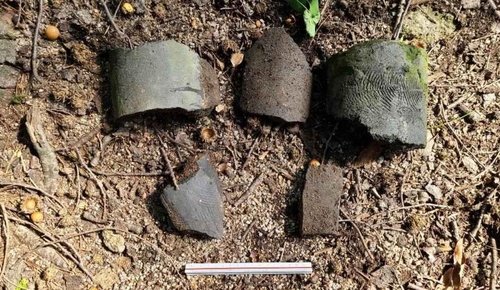 궁장 주변에서 나온 유물 [문화재청 제공. 재판매 및 DB 금지]