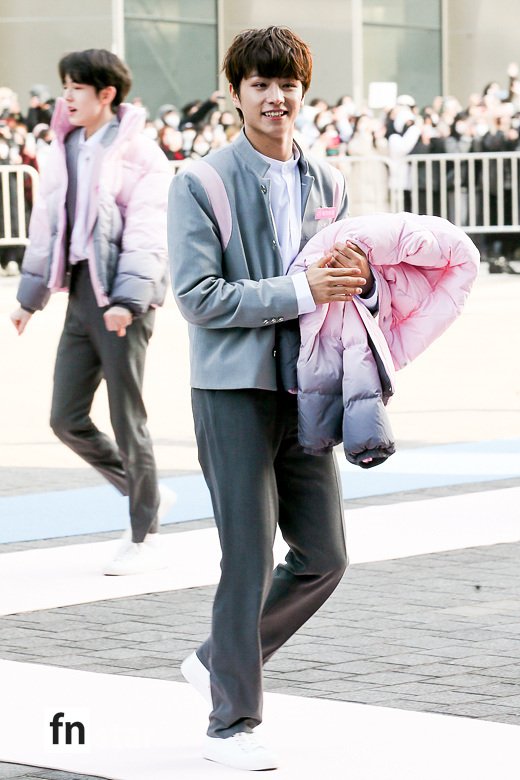 [포토] 왕즈하오, '가득한 설렘'