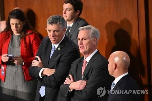 매카시 미국 공화당 원내대표 [워싱턴 AFP=연합뉴스. 재판매 및 DB 금지]