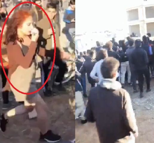 Uma gangue de homens iraquianos atacou uma garota de 17 anos porque ela usava roupas ruins.  /foto = twitter