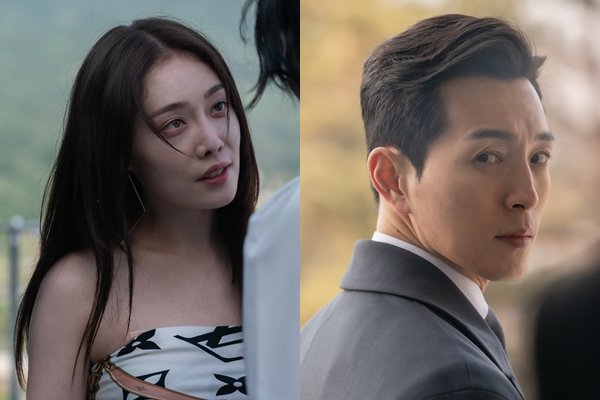 김히어라(왼쪽), 정성일