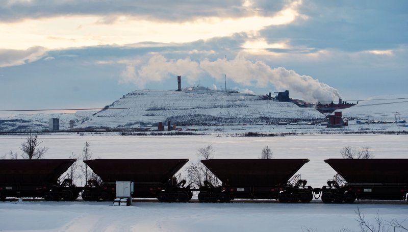스웨덴 북부 키루나에 있는 스웨덴 국영 광산업체 LKAB의 철광석 광산.AFP연합뉴스