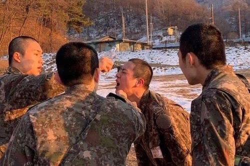 BTS 진, 신교대 조교로 자대배치