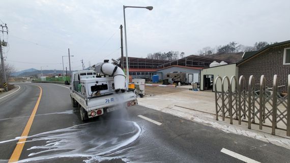 전남도는 최근 가금농장과 야생조류에서 고병원성 조류인플루엔자가 지속 확인되는 데다 설 연휴 기간 사람과 차량 이동이 증가해 바이러스 확산이 우려됨에 따라 '설 명절 대비 고병원성 조류인플루엔자 방역대책'을 추진키로 했다. 사진=전남도 제공