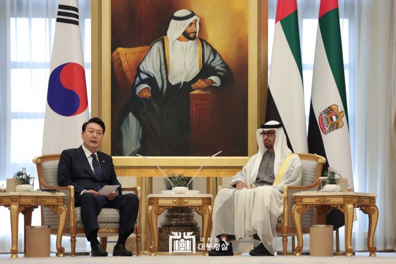 [속보]UAE 대통령, 오는 28~29일 한국 국빈 방문