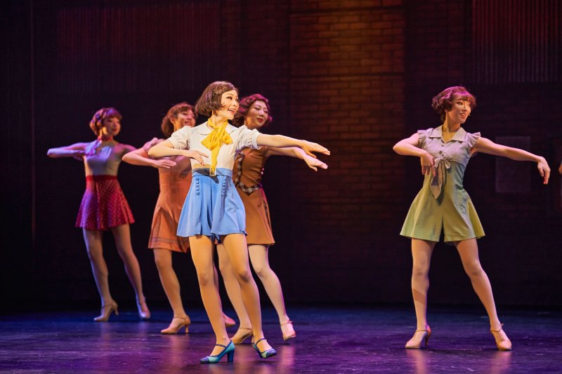 뮤지컬 '브로드웨이 42번가' 공연 사진. CJ ENM, 샘컴퍼니 제공