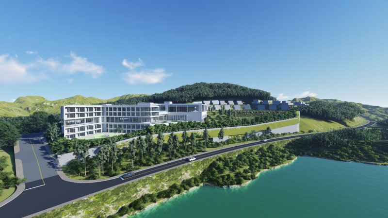 순창 웰니스스파관광호텔 조감도. *재판매 및 DB 금지